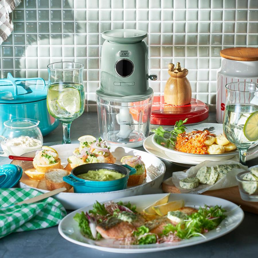 Toffy トフィー フードプロセッサー マルチ スケール付き 大根おろし