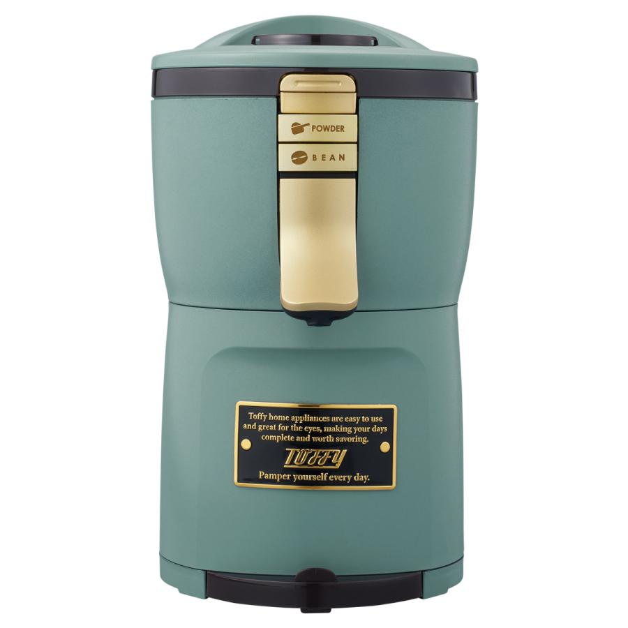 Toffy トフィー コーヒーメーカー コーヒーマシーン コーヒーミル 電動
