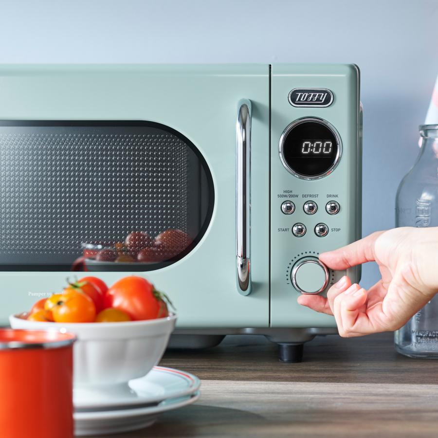 Toffy 特典付き トフィー 電子レンジ 調理器 フラット テーブル 16L 横