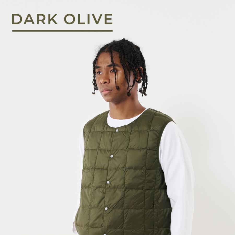 TAION（タイオン） インナーダウン ベスト ジレ アウター ベーシック