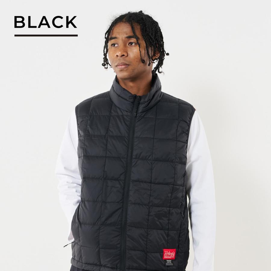 Manhattan Portage×TAION ブラック インナーダウン M TAION（タイオン） マンハッタンポーテージ TAION Manhattan Portage