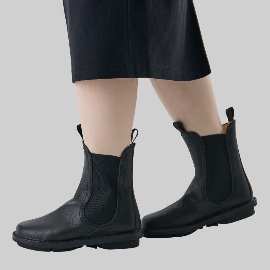 トリッペン チェルシーブーツ 39 送料無料】trippen[トリッペン]/CHELSEA-WAW[チェルシー]/BLK-BK 厚底