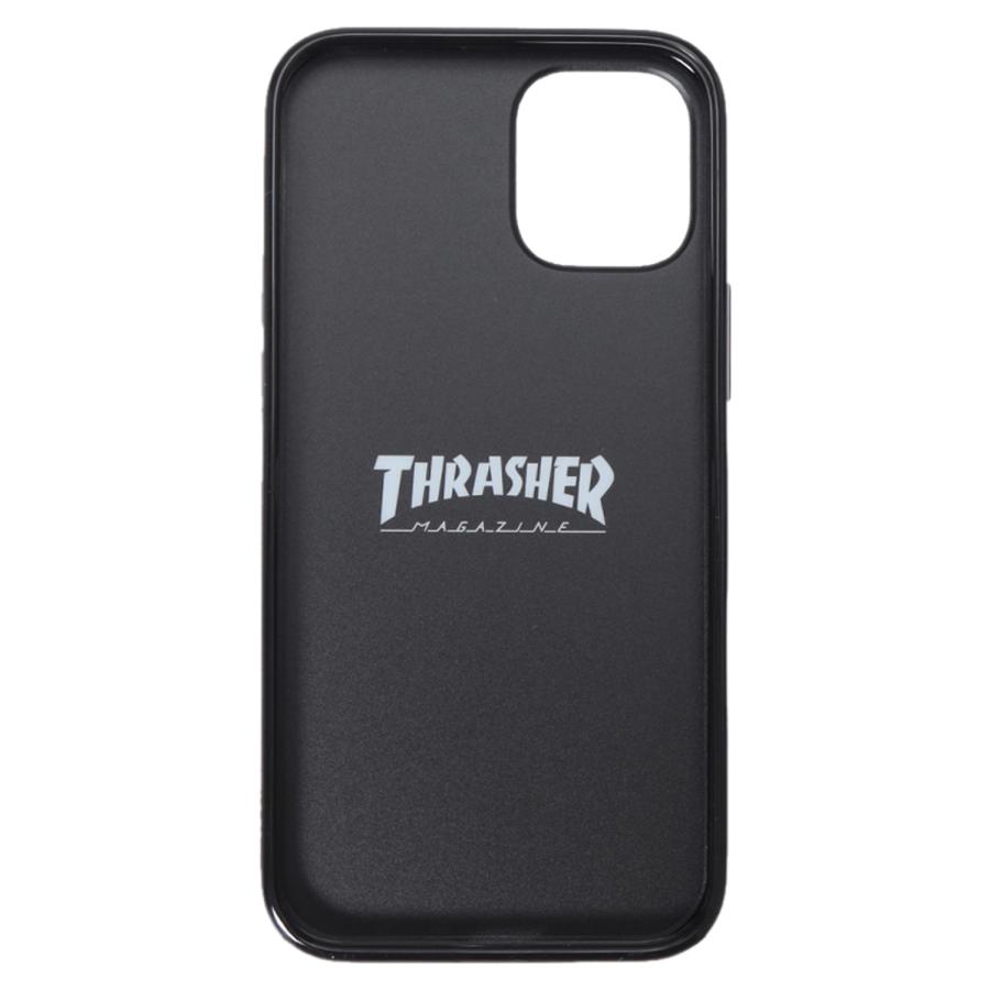 THRASHER スラッシャー iphone12 mini スマホケース メンズ レディース 携帯 アイフォン ブラック ネイビー オリーブ 黒 ネコポス可｜biget｜15