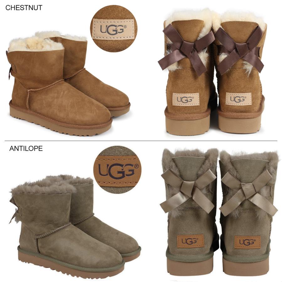 UGG（アグ） ムートン ブーツ ミニ ベイリー ボウ 2 MINI BAILEY BOW