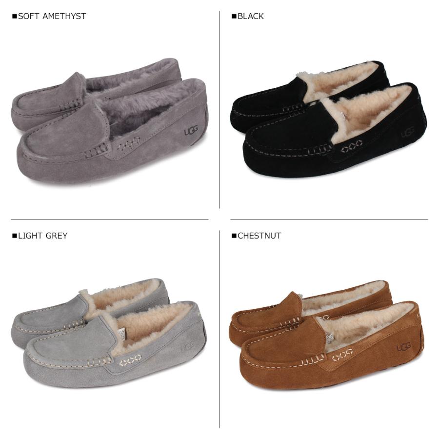 【新品・未使用】UGG Ansley モカシン 8 ライトグレー UGG アグ 1106878 レディース モカシン ANSLEY アンスレー