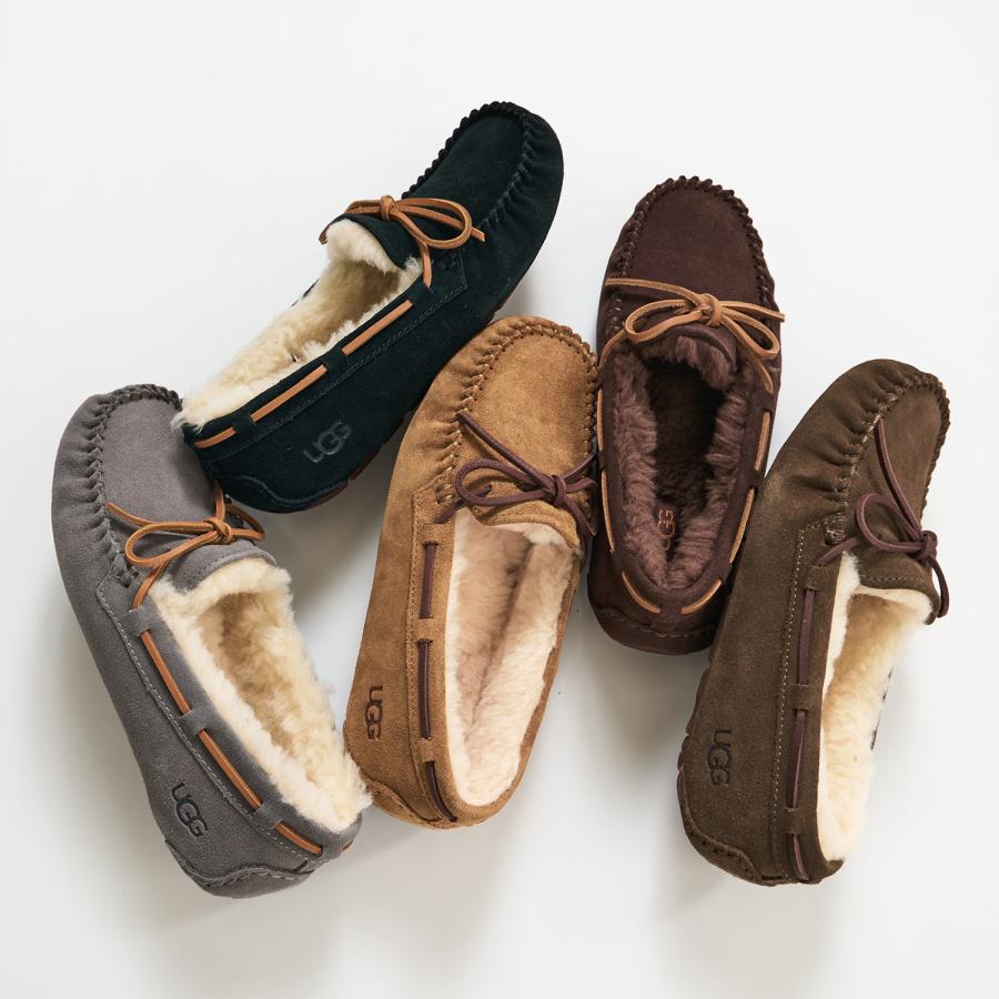 UGG（アグ） スリッポン ダコタ レディース DAKOTA ブラック グレー 