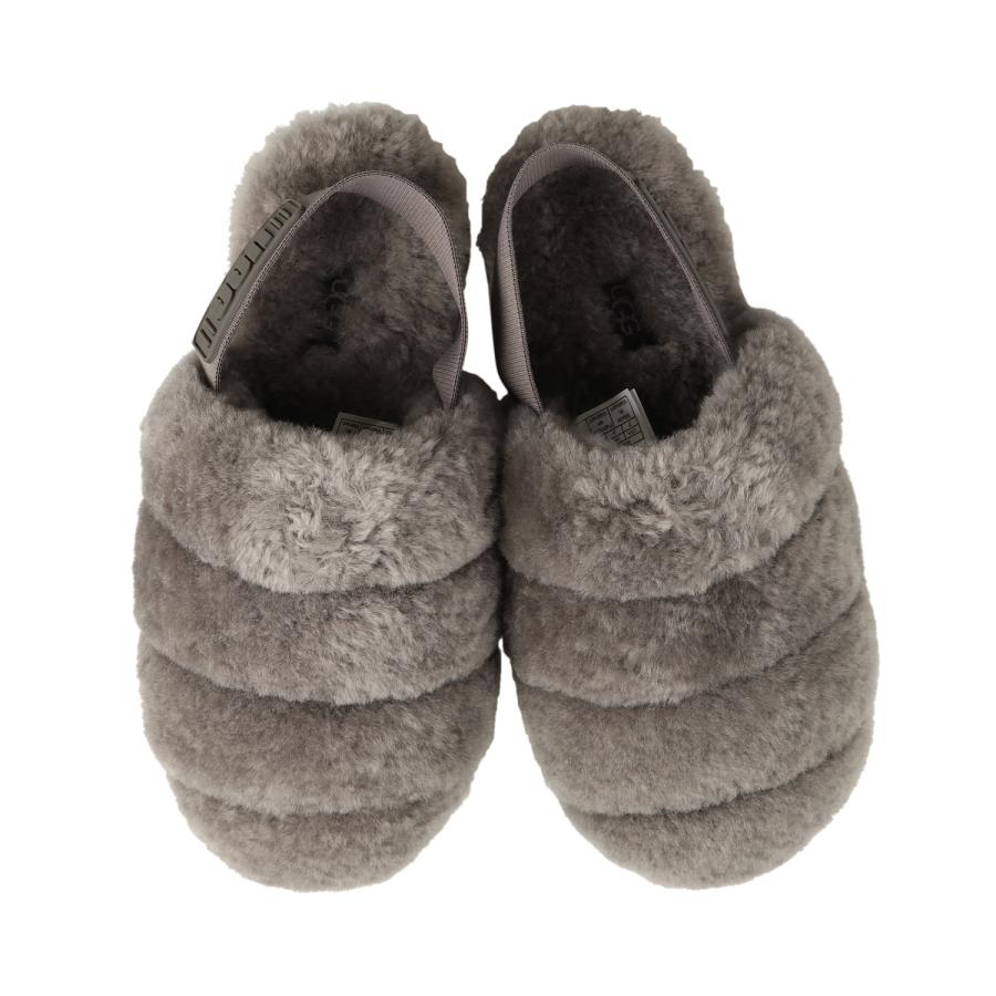 UGG スーパーフラッフスリッパ グレー 【公式通販】