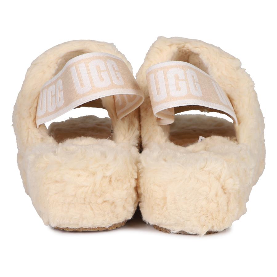 UGG アグ サンダル ストラップサンダル フラッフ イヤー ファズ  