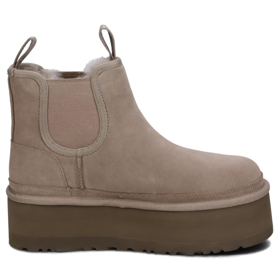UGG（アグ） ムートンブーツ サイドゴア ニューメル プラットフォーム