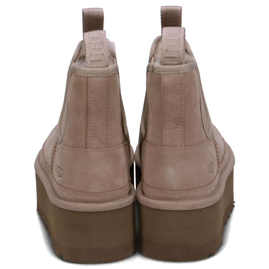 UGG（アグ） ムートンブーツ サイドゴア ニューメル プラットフォーム