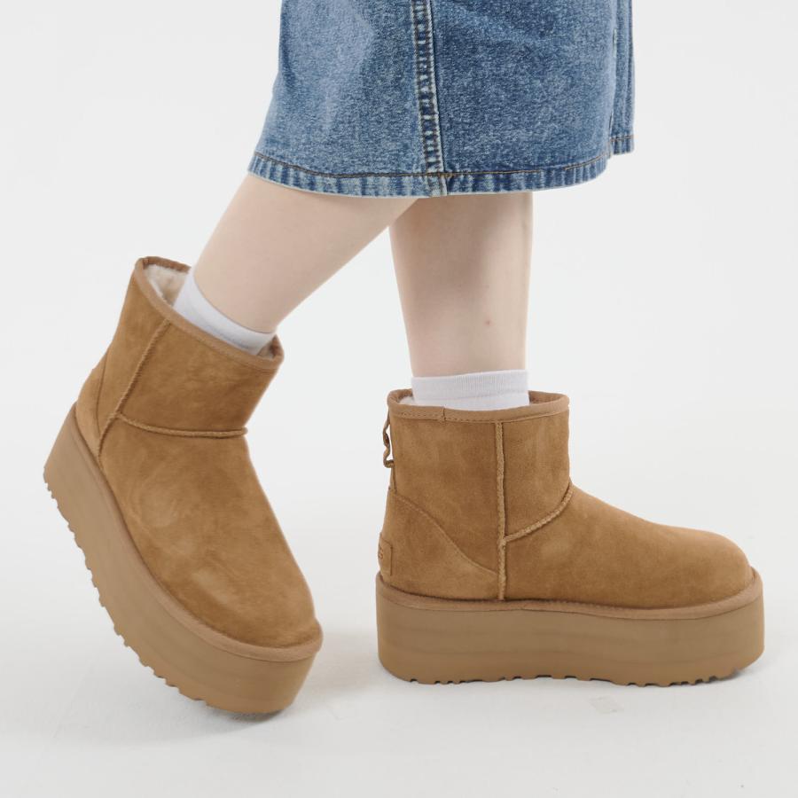 UGG アグ ムートンブーツ クラシック ミニ プラットフォーム