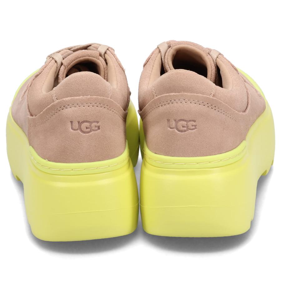 UGG マリンメガレース 厚底スニーカー イエロー×スウェード 【公式通販】