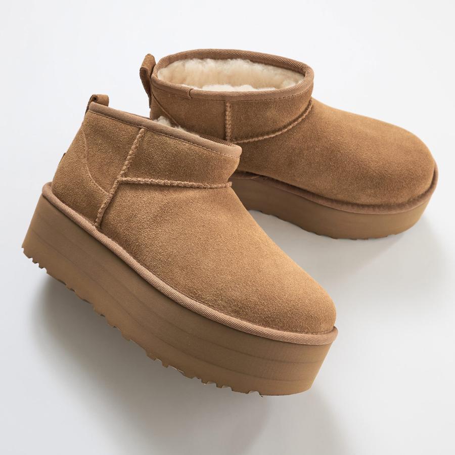 UGG アグ プラットフォーム ムートンブーツ クラシック ウルトラ UGG アグ プラットフォーム ムートンブーツ クラシック ウルトラ