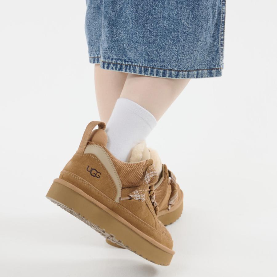 UGG アグ スニーカー ローメル レディース LOWMEL ブラウン UGG アグ スニーカー ローメル レディース LOWMEL ブラウン