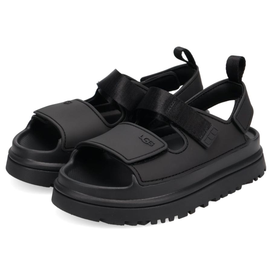 ★質問逃げブロック様★新品★未使用★UGG ブラック スポーツサンダル　サイズ6 UGG（アグ） サンダル スポーツサンダル ゴールデングロウ キッズ 防水