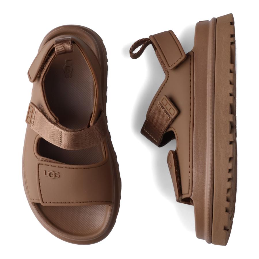 UGG（アグ） ストラップサンダル ゴールデングロウ キッズ 厚底