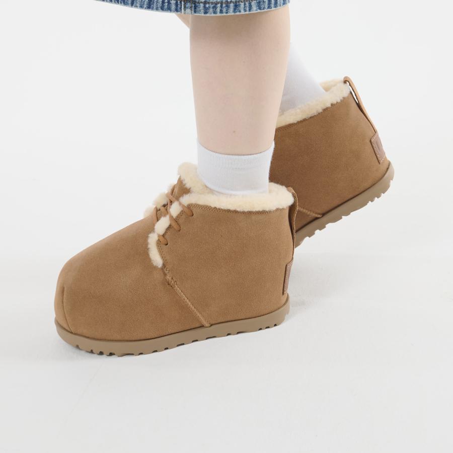 UGG（アグ） ブーツ ムートンブーツ ルームシューズ パンプド レース