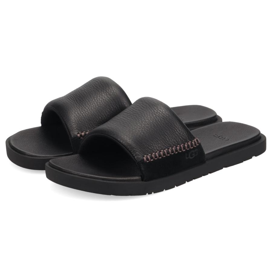 UGG ブラック スライドサンダル UGG（アグ） スライドサンダル シーサイド 2 スライド メンズ SEASIDE