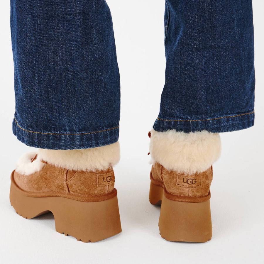 アグ　厚底ブーツ　UGG Esmee Leather Lace Up UGG（アグ） ウィメンズ エスミー レザー レースアップ UGG WOMENS