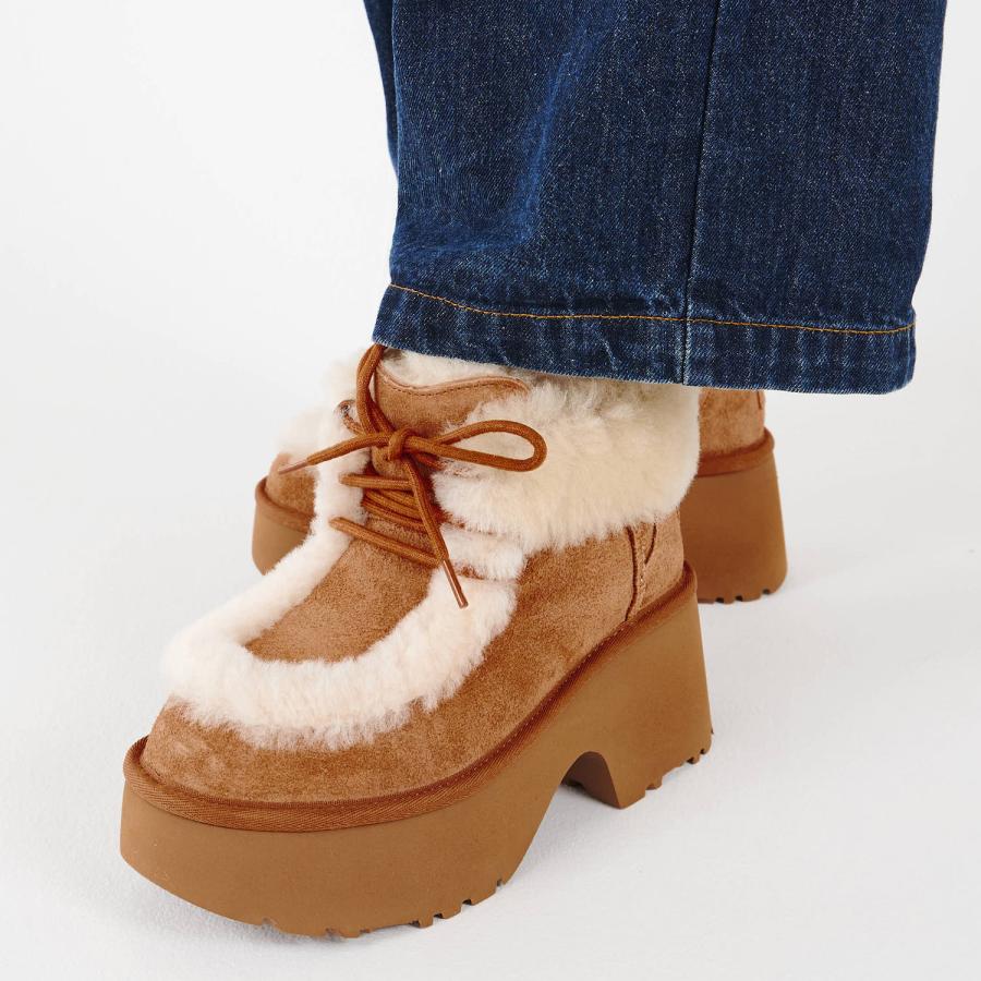 UGG（アグ） ブーツ ムートンブーツ エスミー レース アップ