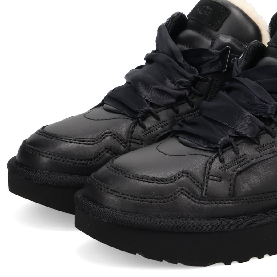 UGG（アグ） スニーカー ローメル レディース LOWMEL LTHR ブラック 黒