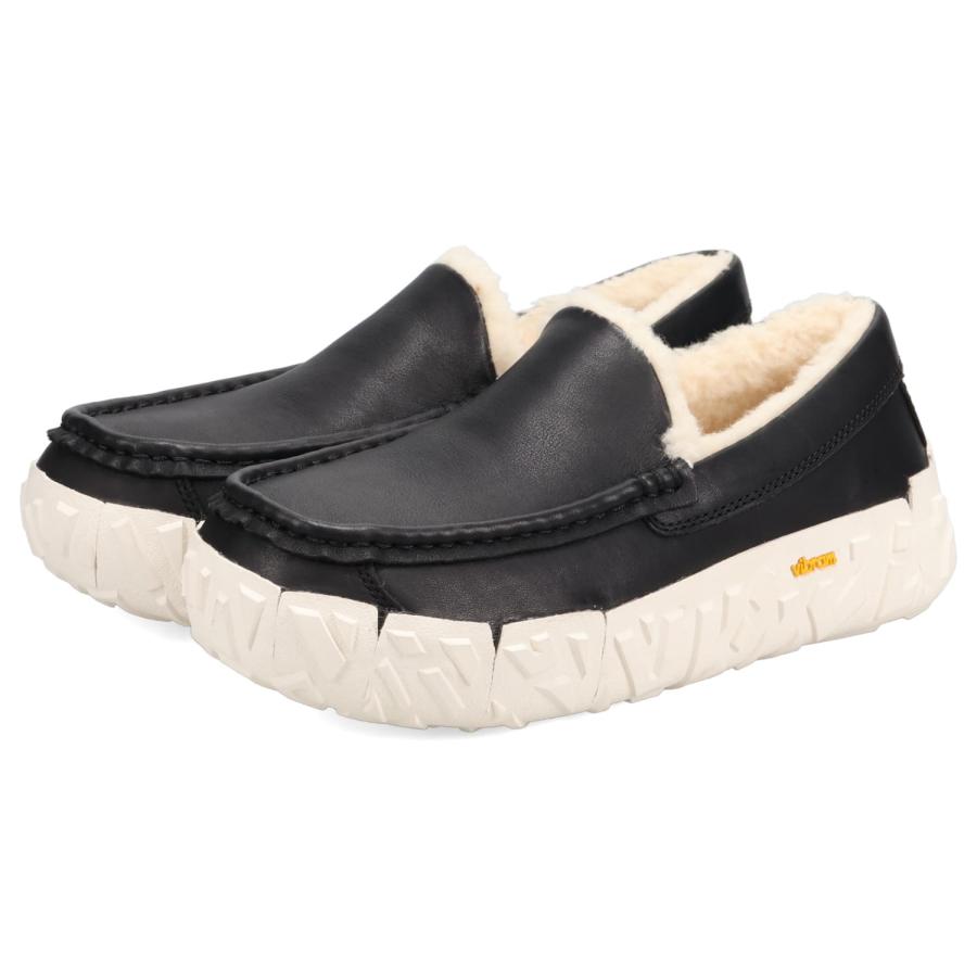 UGG アグ　ローファー　スエード　ブラック　29cm　ugg UGG(アグ)モカシン ムートン シューズ スエード ローファー