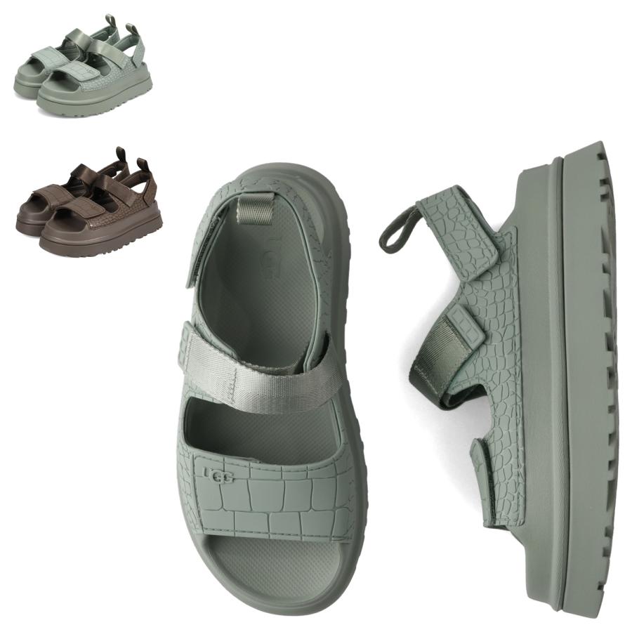 UGG（アグ） サンダル スポーツサンダル ゴールデングロウ エンボス
