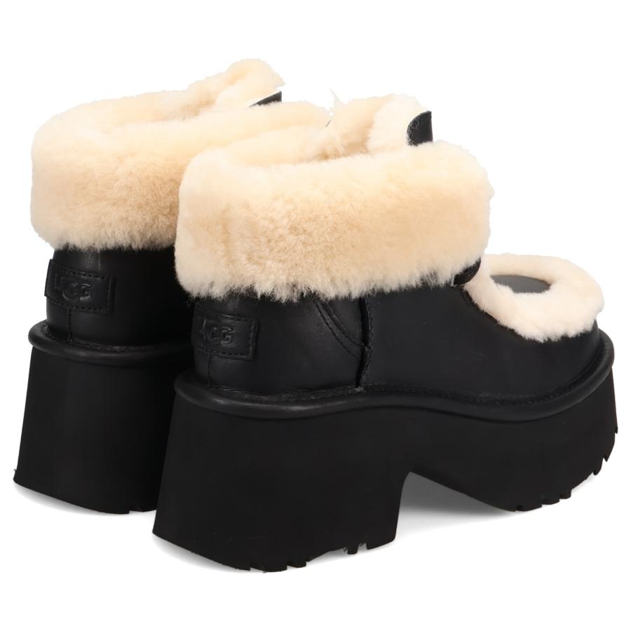 UGG（アグ） ブーツ ムートンブーツ エスミー レザー レース アップ