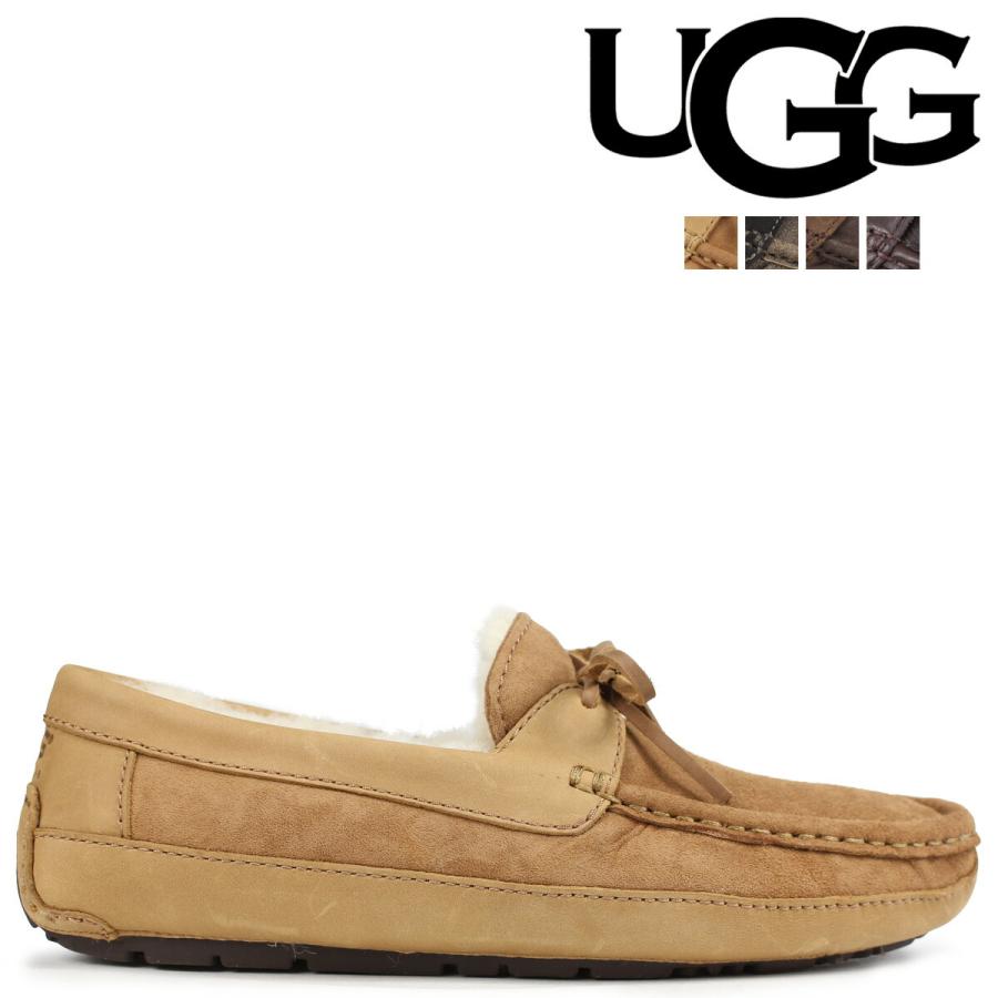 UGG モカシン UGG（アグ） モカシン メンズ スリッポン ムートン シューズ バイロン