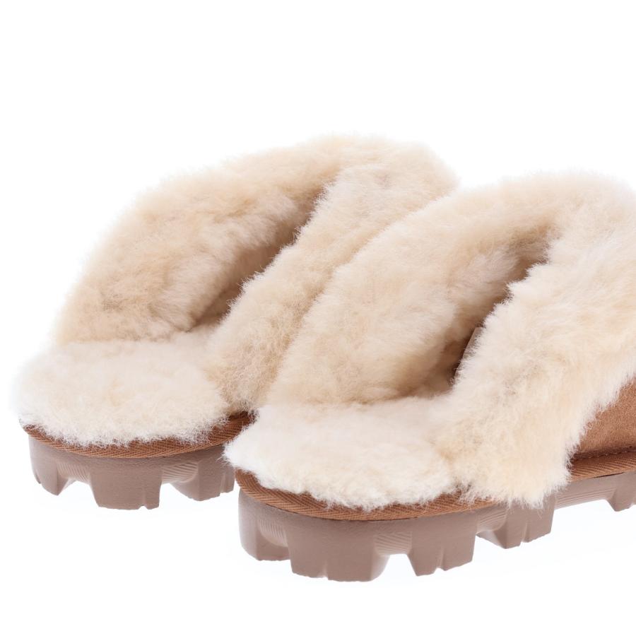 UGG（アグ） サンダル ファー スリッパ サボ コケット レディース