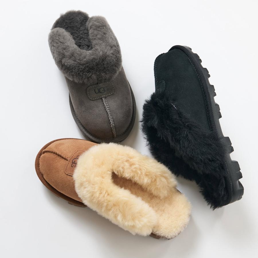 UGG（アグ） サンダル ファー スリッパ サボ コケット レディース