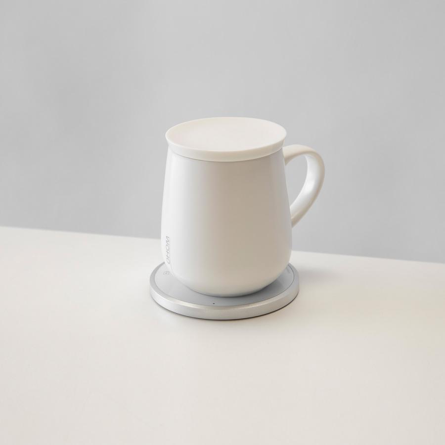 ウィマグ Ui Mug 保温マグカップ コーヒーカップ 355ml ワイヤレス充電器 Qi充電 ファインセラミック｜biget｜05