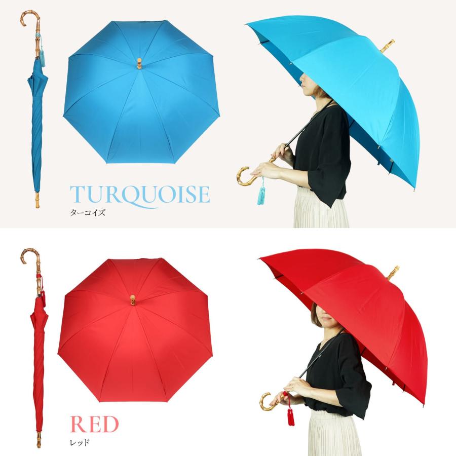 WAKAO（ワカオ） 長傘 雨傘 レディース 60cm 軽量 防水 超撥水加工