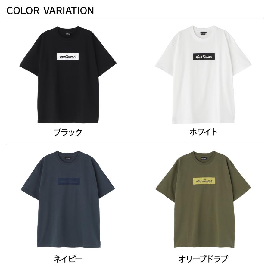 WILD THINGS（ワイルドシングス） Tシャツ 半袖 メンズ レディース BOX 