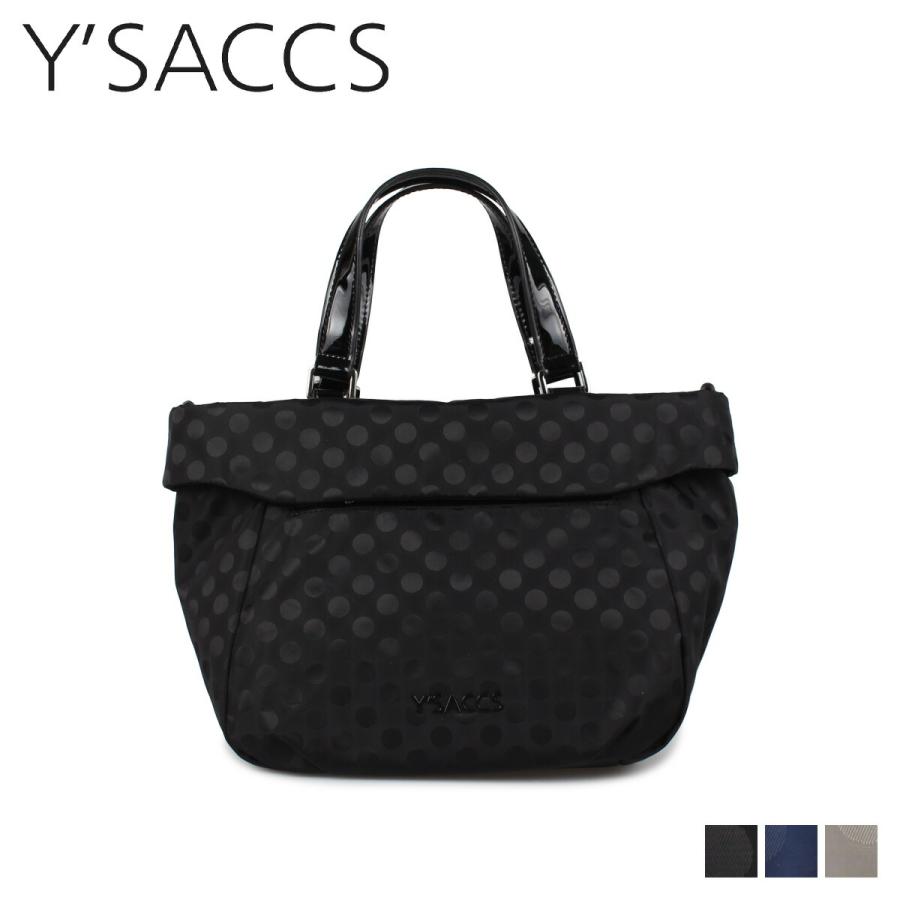 イザック Y’SACCS バッグ トートバッグ ショルダー レディース ポルカドット POLKADOTS Y92-11-06 母の日 Y'SACCS（イザック） Y'SACCS トートバッグ ショルダー レディース