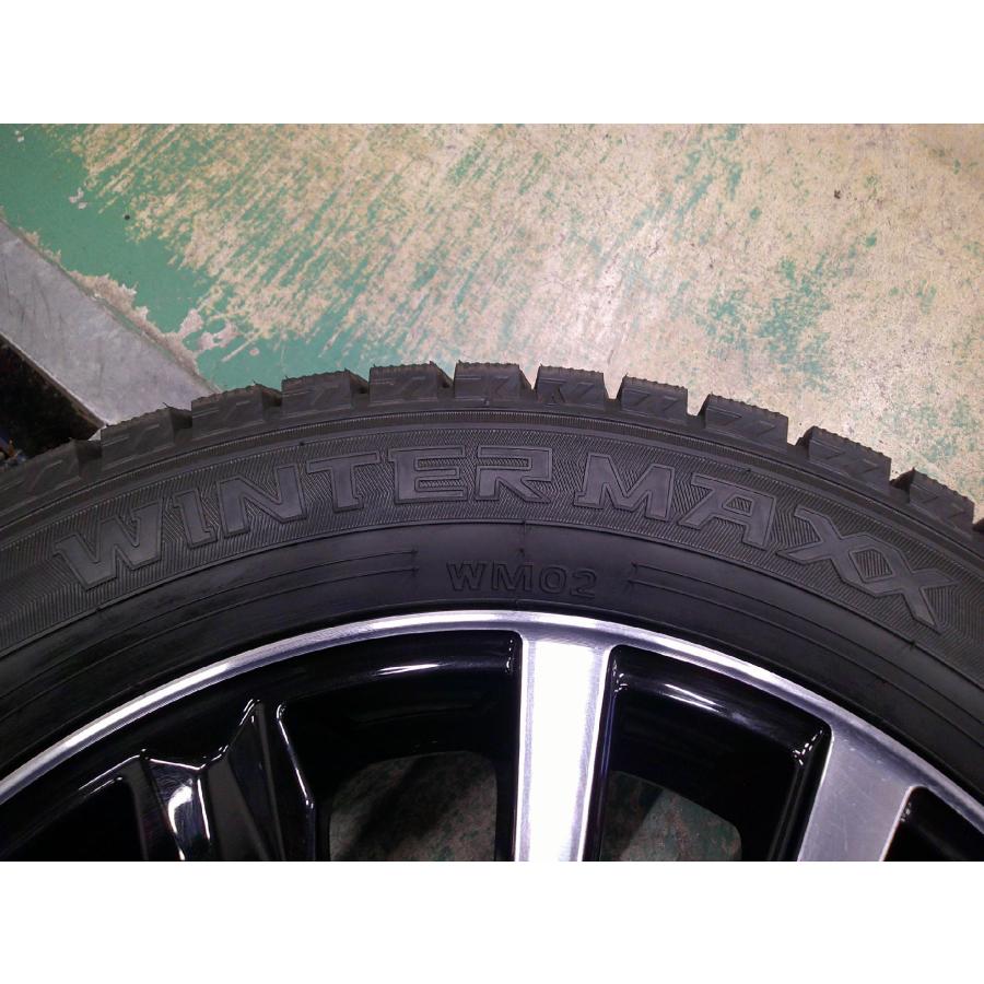 ソリオ デリカD2 タフト 中古スタッドレスセット ウィンターマックス WM02 165/65R15 セレブロ WF5｜bigfoot-upic｜05