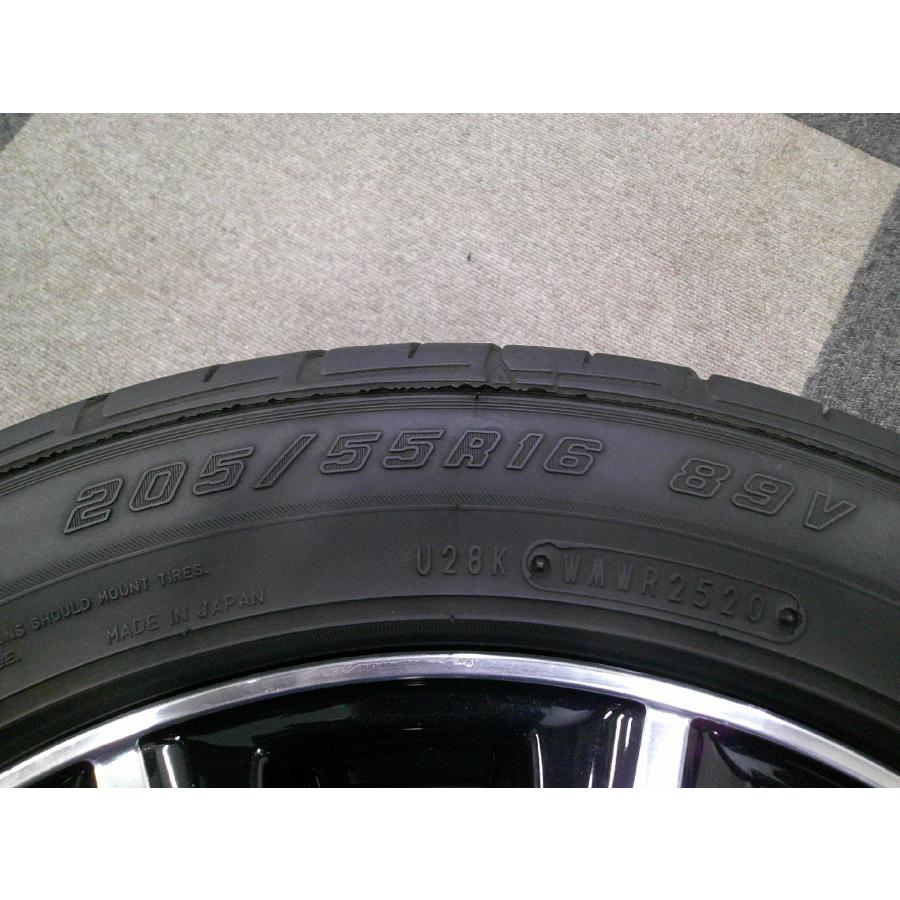 アクセル フォー 16x6.5J +47 PCD100 5H 205/55R16 カローラ プリウス インプレッサ｜bigfoot-upic｜08