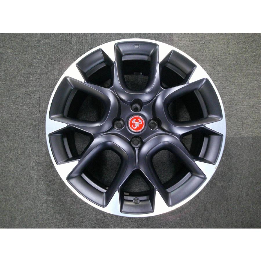 アバルト 595 コンペティツィオーネ純正17インチスタッドレスセット 美品 アバルト 595 コンペティツィオーネ純正 17x7.0J +38 PCD98 4H リペア