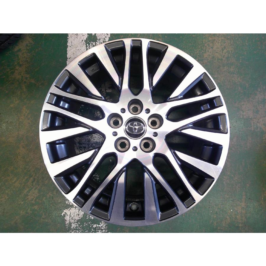 ③　ヴェルファイア純正　18X7.5　+45　１本 アルファード トヨタ ヴェルファイア 純正 18x7.5J +45 PCD114.3