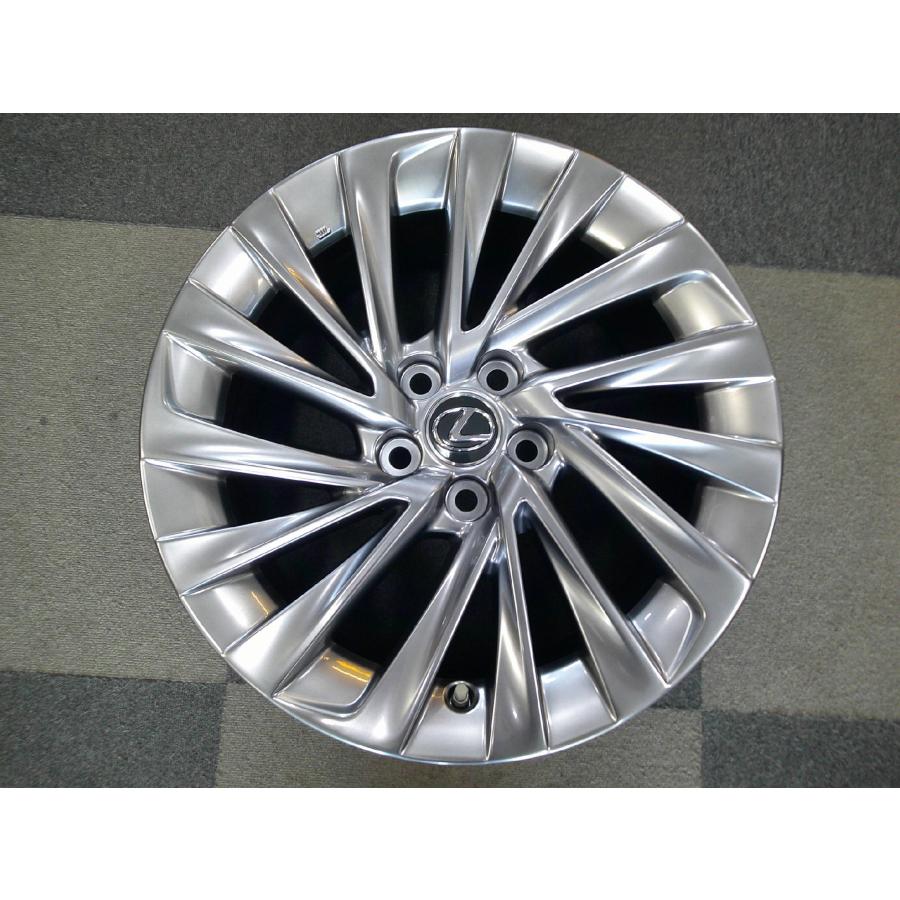 レクサス ES300h バージョンL 純正 18x8.0J +45 PCD114.3 5H 空気圧 