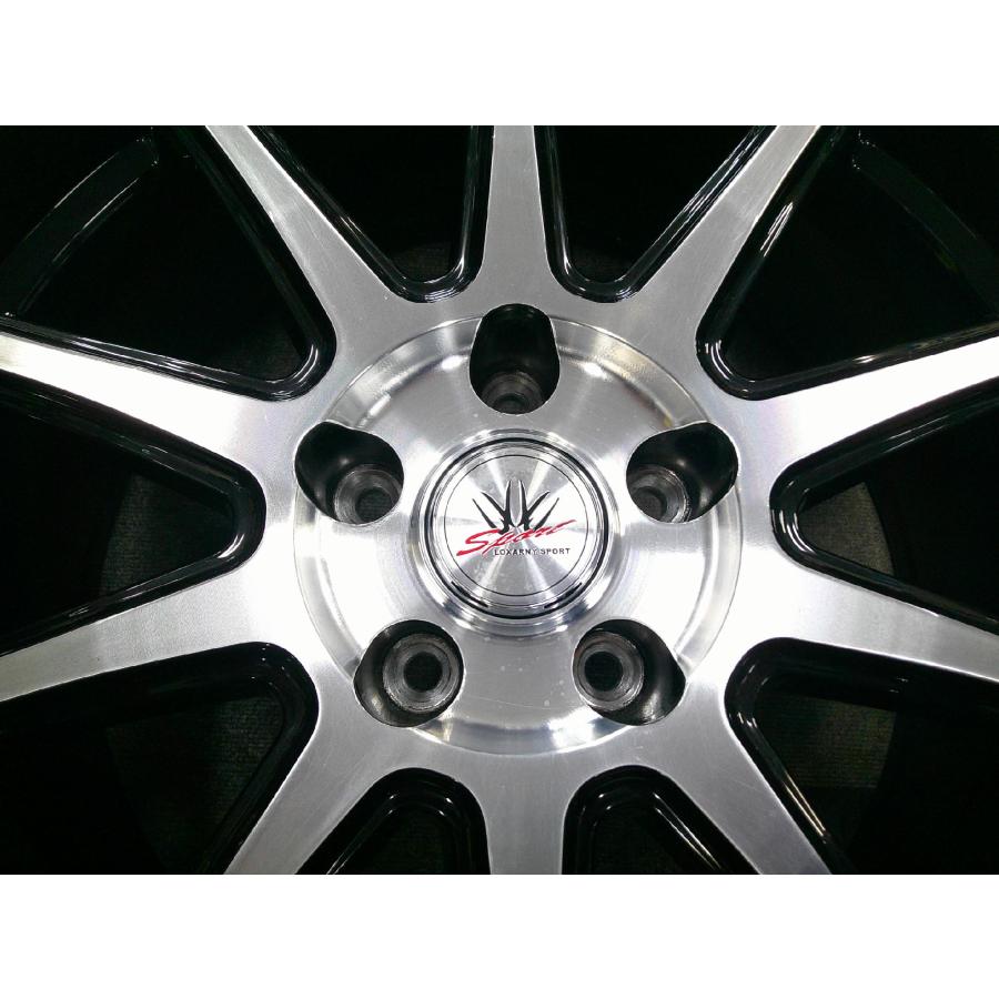 BADX ロクサーニスポーツSP10 18x7.5J +38 PCD114.3 5H プリウスα 