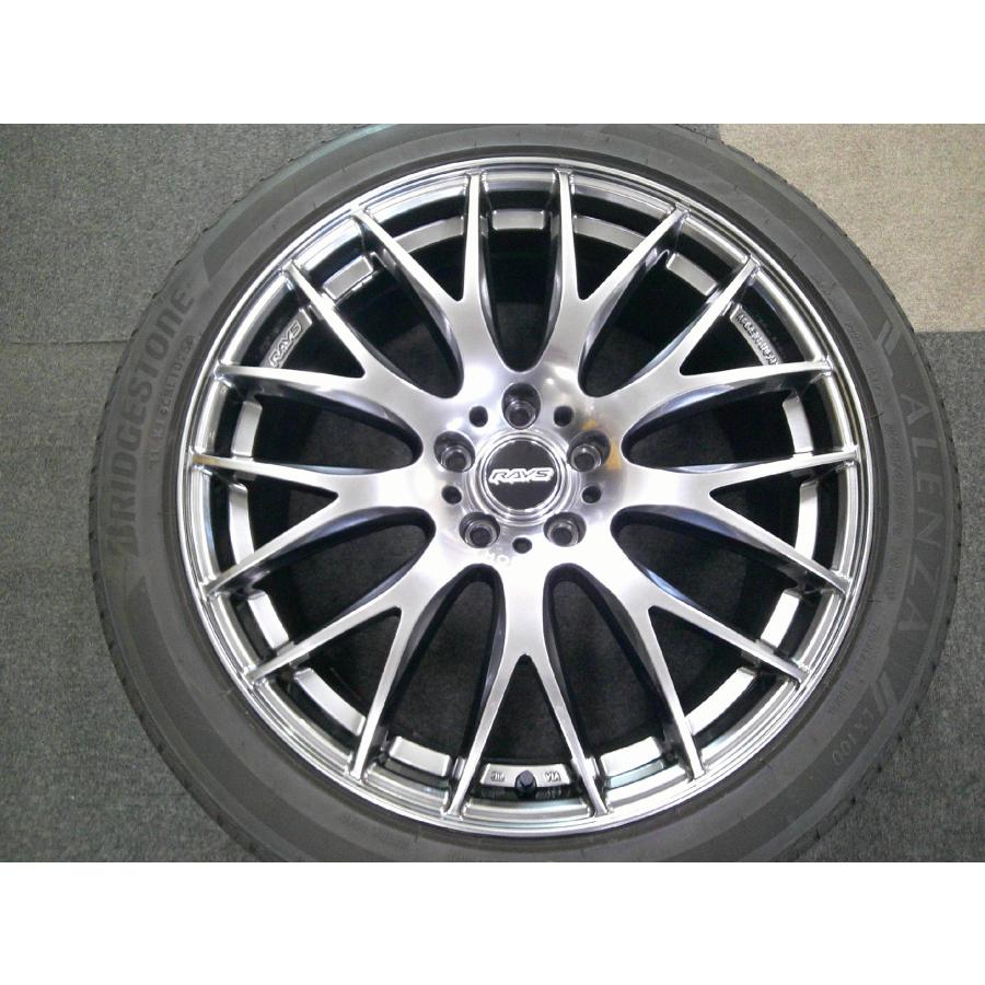 レイズホムラ2×9PLUS 20インチ RAYS レイズ ホムラ2×9プラス 20x8.5J +45 PCD120 5H 245/45R20 40系