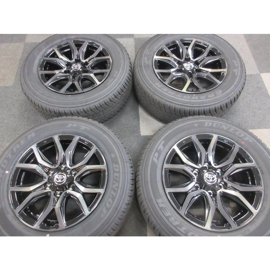 新車外し GRハイラックス 純正 18インチ ダンロップ グラントレック PT