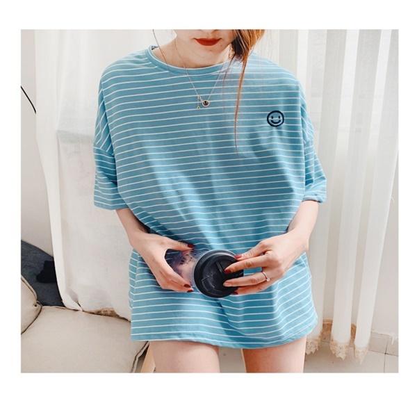 ペットとお揃い 犬用 猫用 服 ボーダー 動物用Sサイズ 人間用フリーサイズ ホワイト ブルー ピンク かわいい 部屋着 一緒にお散歩 送料込み |  | 06