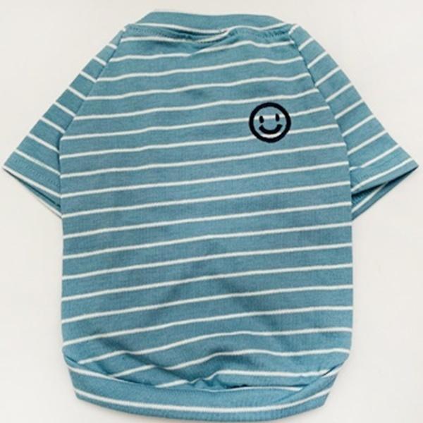 ペットとお揃い 犬用 猫用 服 ボーダー 動物用Sサイズ 人間用フリーサイズ ホワイト ブルー ピンク かわいい 部屋着 一緒にお散歩 送料込み |  | 02