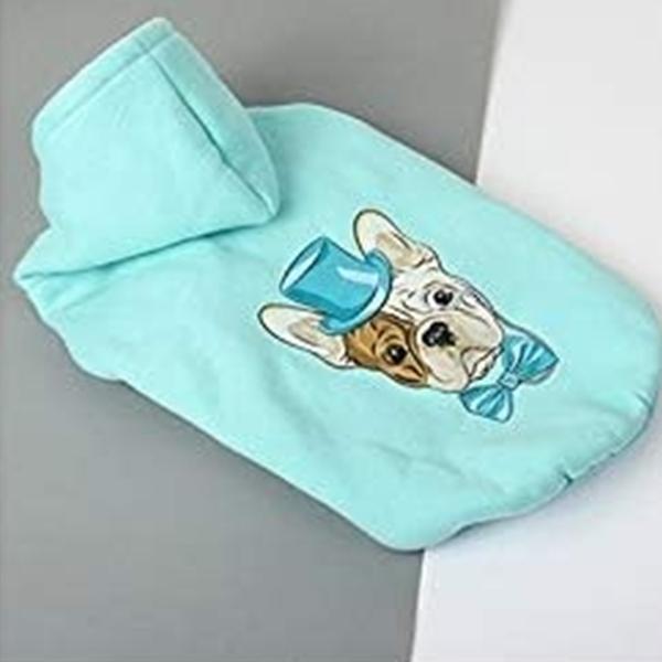 犬用 服 Mサイズ イラストプリント柄 ピンク ミントグリーン かわいい おしゃれ 着せ替え 送料込み |  | 02