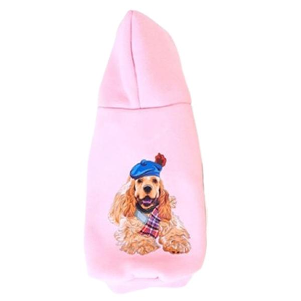 犬用 服 Mサイズ イラストプリント柄 ピンク ミントグリーン かわいい おしゃれ 着せ替え 送料込み |  | 07