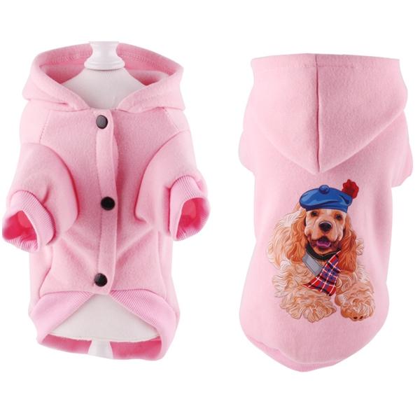 犬用 服 Mサイズ イラストプリント柄 ピンク ミントグリーン かわいい おしゃれ 着せ替え 送料込み |  | 09