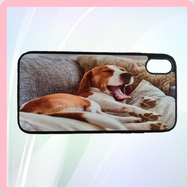iPhone X ,i Phone XR ,i PhoneXs max ペット 犬 猫 アザラシ オリジナルケース 強化ガラス＆タッチペン付き ゆうパケット送料無料 | iPhone XS Max | 01