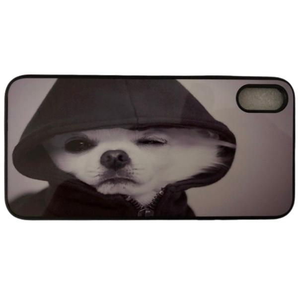 iPhone X ,i Phone XR ,i PhoneXs max ペット 犬 猫 アザラシ オリジナルケース 強化ガラス＆タッチペン付き ゆうパケット送料無料 | iPhone XS Max | 07